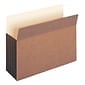 Smead TUFF Redrope File Pockets, 5-1/4" Expansion, Letter Size, Brown, 10/Box (73390)