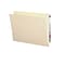 Smead Standard Reinforced File Folders, Straight Cut, Letter Size, Manila, 100/Box (24113)