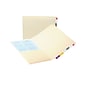 Smead End Tab Pocket Folder, Shelf-Master Reinforced Straight-Cut Tab, 2 Pocket, Letter Size, Manila