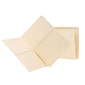 Smead End Tab Pocket Folder, Shelf-Master Reinforced Straight-Cut Tab, 2 Pocket, Letter Size, Manila, 25/Box (24117)