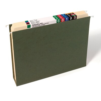 Smead File Folders, Reinforced Straight-Cut Tab, Letter Size, Manila, 100/Box (10310)