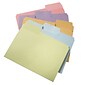 Smead SuperTab File Folders, 1/3 Cut, Letter Size, Multicolor, 100/Box (11961)