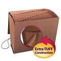 Smead® TUFF Expanding File, Daily (1-31), 31 Pockets, Flap & Elastic Cord Closure, Letter, Redrope-Printed Stock (70367)
