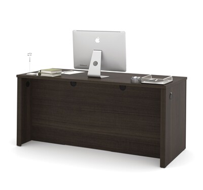 Bestar® Embassy 66 Executive Desk Kit, Dark Chocolate (60850-79)