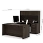 Bestar® Embassy 66" U-shaped Desk, Dark Chocolate (60857-79)