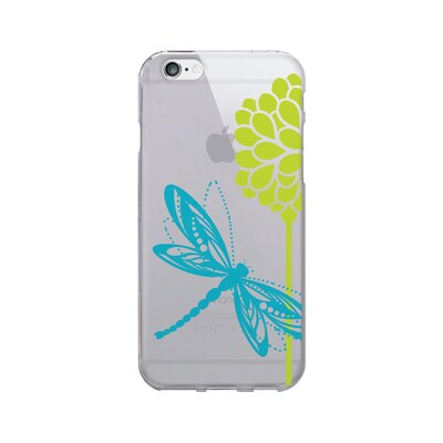 OTM  Prints Clear Phone Case, Dragonfly, iPhone 7/7S (OP-IP7V1CG-CRIT-04)