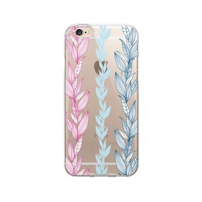 OTM  Prints Clear Phone Case, Seaweed, iPhone 7/7S (OP-IP7V1CG-FLR-06)