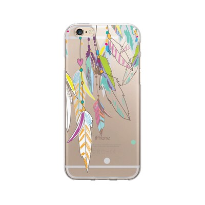 OTM  Prints Clear Phone Case, Dream Catcher Color, iPhone 7/7S (OP-IP7V1CG-HIP-09)