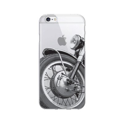 OTM  Prints Clear Phone Case, Motorcycle, iPhone 7/7S (OP-IP7V1CG-RGD-03)