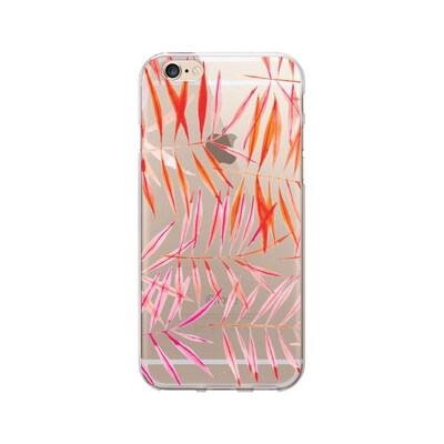 OTM  Prints Clear Phone Case, Bamboo Leaves Warm, iPhone 7/7S (OP-IP7V1CG-A01-09)