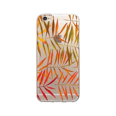 OTM  Prints Clear Phone Case, Bamboo Leaves Autumn, iPhone 7/7S (OP-IP7V1CG-A01-11)