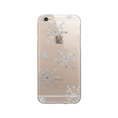 OTM  Prints Clear Phone Case, Snowfall, iPhone 7/7S (OP-IP7V1CG-A-22)