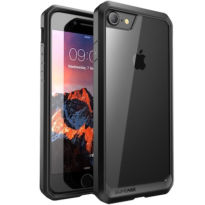 SUPCASE Apple iPhone 7 Unicorn Beetle Series Hybrid Case - Clear/Black/Black (752454312856)