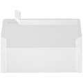 LUX Square Flap Self Seal #10 Business Envelope, 4 1/2 x 9 1/2, Clear Translucent, 1000/Box (4860-