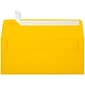LUX Square Flap Self Seal #10 Invitation Envelope, 4 1/2" x 9 1/2", Yellow, 250/Box (EX4860-12-250)