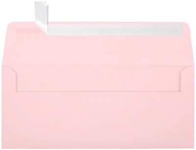 LUX Square Flap #10 Envelope, 4-1/8 x 9-1/2, Candy Pink, 1000/Box (EX4860-14-1000)