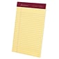 Ampad Gold Fibre, 5" x 8", Canary, Perforated Notepad, Medium Ruled, 4/Pack