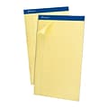 Ampad® Evidence® Ruled Pad 8-1/2x14, Legal Ruling, Canary, 50 Sheets/Pad, Recycled
