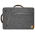VanGoddy Laptop Messenger, Gray Nylon (LAPLEA022)