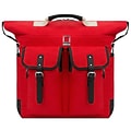 Lencca Phlox Hybrid Backpack and Messenger Bag Red 15.4 Inch(LENLEA061)