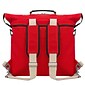 Lencca Phlox Hybrid Backpack and Messenger Bag Red 15.4 Inch(LENLEA061)