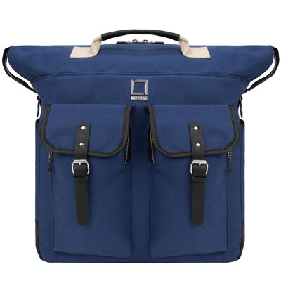 Lencca Phlox Hybrid Backpack and Messenger Bag Blue 15.4 Inch (LENLEA062)