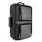 Lennca Quadra Gray Black Laptop Backpack Messenger Bag 15.4 Inch (LENLEA083)