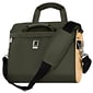 Lencca Capri Laptop Shoulder Crossbody Bag, Green (LENLEA121)