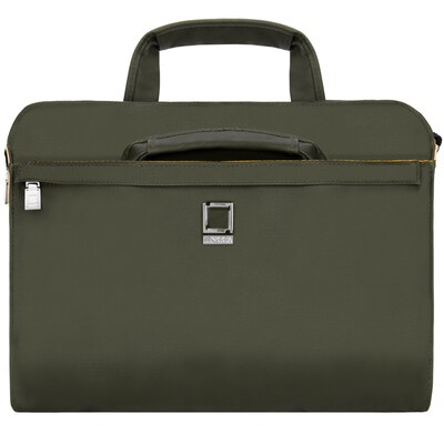 Lencca Capri Green Laptop Shoulder Crossbody Bag  15.4 Inch (LENLEA122)