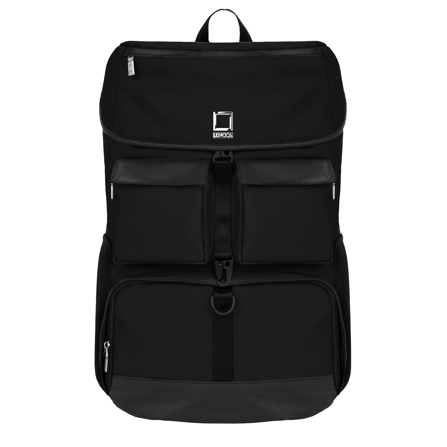 Lencca Logan Laptop Backpack, Black (LENLEA223)