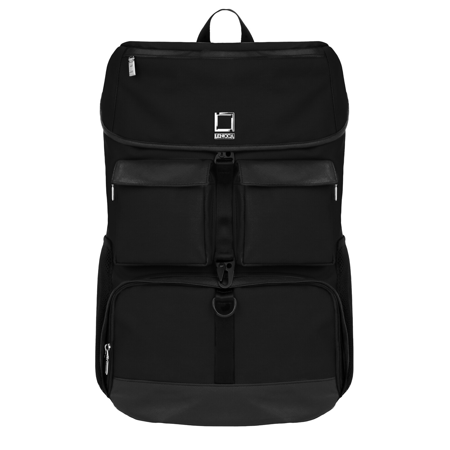 Lencca Logan Black Laptop Backpack 17.3 Inch (LENLEA223)