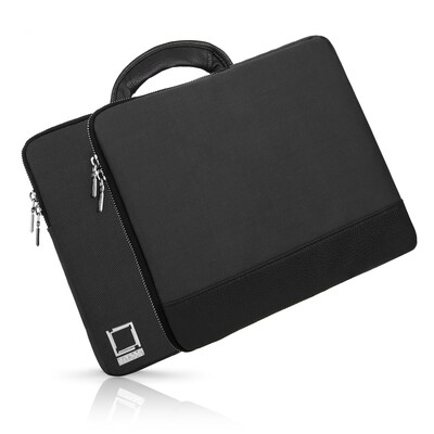 Lencca Divisio Black Laptop Sleeve 13.3 Inch (LENLEA502)