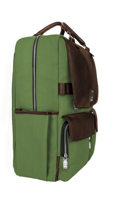 Lencca Novo Green Laptop Crossover Shoulder Bag 15.6 Inch (LENLEA811)