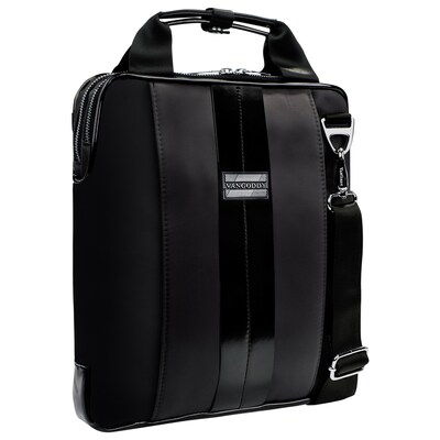 Vangoddy Melissa Shoulder Bag Fits up to 11" Notebook Black/Black