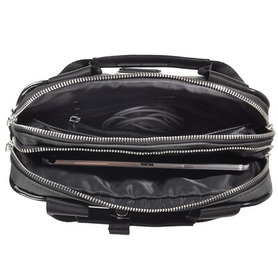 Vangoddy Melissa Shoulder Bag Fits up to 11" Notebook Gray/Black