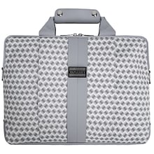 Vangoddy Melissa Shoulder Bag Fits up to 15 Notebook White/Gray