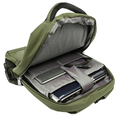 Vangoddy Germini 15.6" Laptop Backpack (Olive Green)