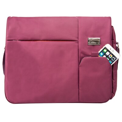 Vangoddy Italey Laptop Messenger Bag (Purple)