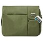 Vangoddy Italey Laptop Messenger Bag (Olive Green)