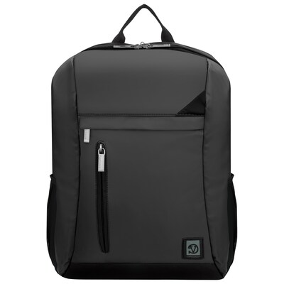 Vangoddy Adler Laptop Backpack Fits up to 15.6" Laptop Metallic Gray with Black Trim