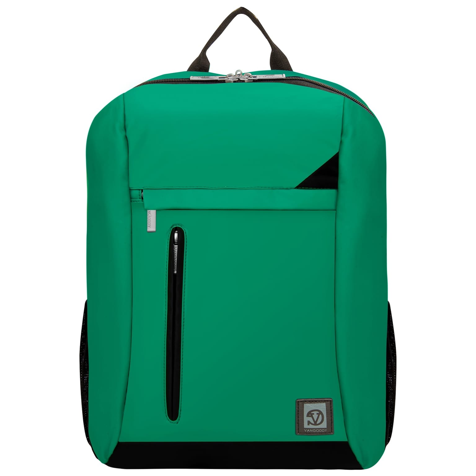 Vangoddy Adler Laptop Backpack Fits up to 15.6 Laptop Jade Green with Black Trim