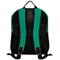 Vangoddy Adler Laptop Backpack Fits up to 15.6 Laptop Jade Green with Black Trim