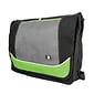 SumacLife Canvas Travel Laptop Messenger Bag (Green)