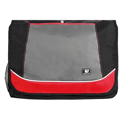 SumacLife Canvas Travel Laptop Messenger Bag (Red)