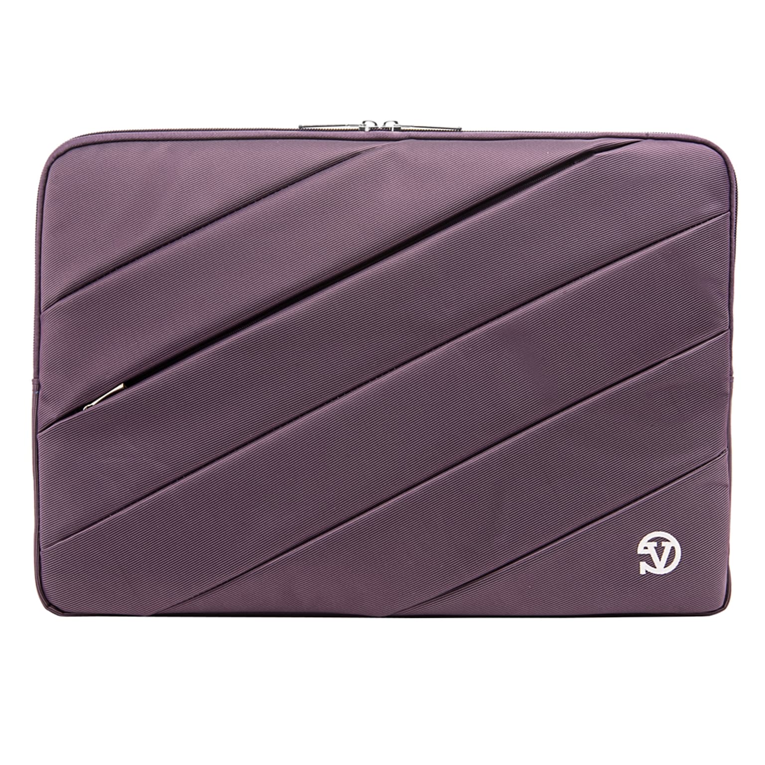 Vangoddy Jam Nylon Laptop Protector Sleeve, 15.6, Purple