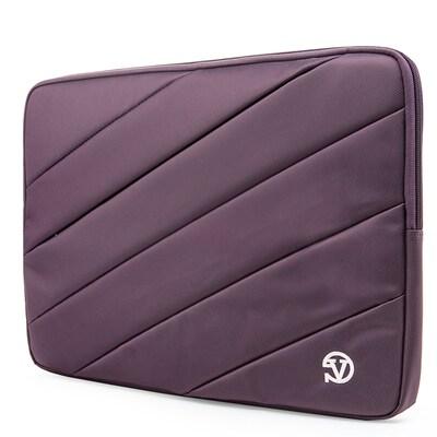 Vangoddy Jam Nylon Laptop Protector Sleeve, 15.6", Purple