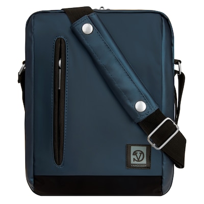 Vangoddy Adler Laptop Shoulder Bag 10.2 Metallic Blue)