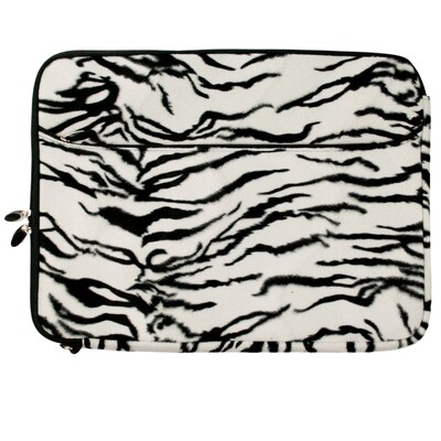Vangoddy Laptop Protector Sleeve Fits up to 15 Laptop (Zebra Print)