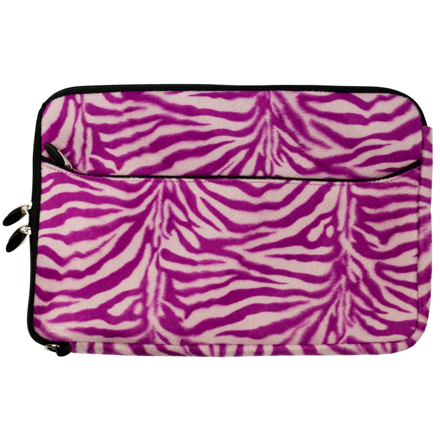 Vangoddy Laptop Protector Sleeve Fits up to 13 Laptop (Magenta Zebra Print)