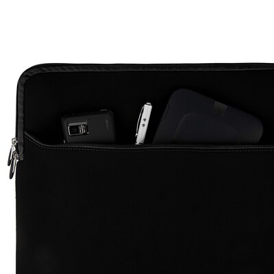 Vangoddy Neoprene Laptop Protector Sleeve Fits up to 15" Laptops (Black)